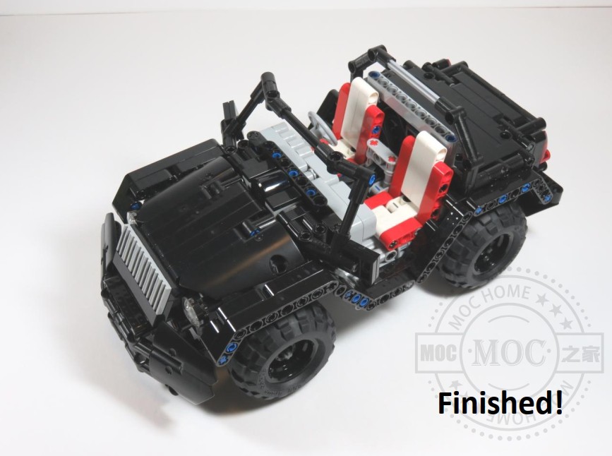 MOC-3879 RC Mini Jeep by Chade