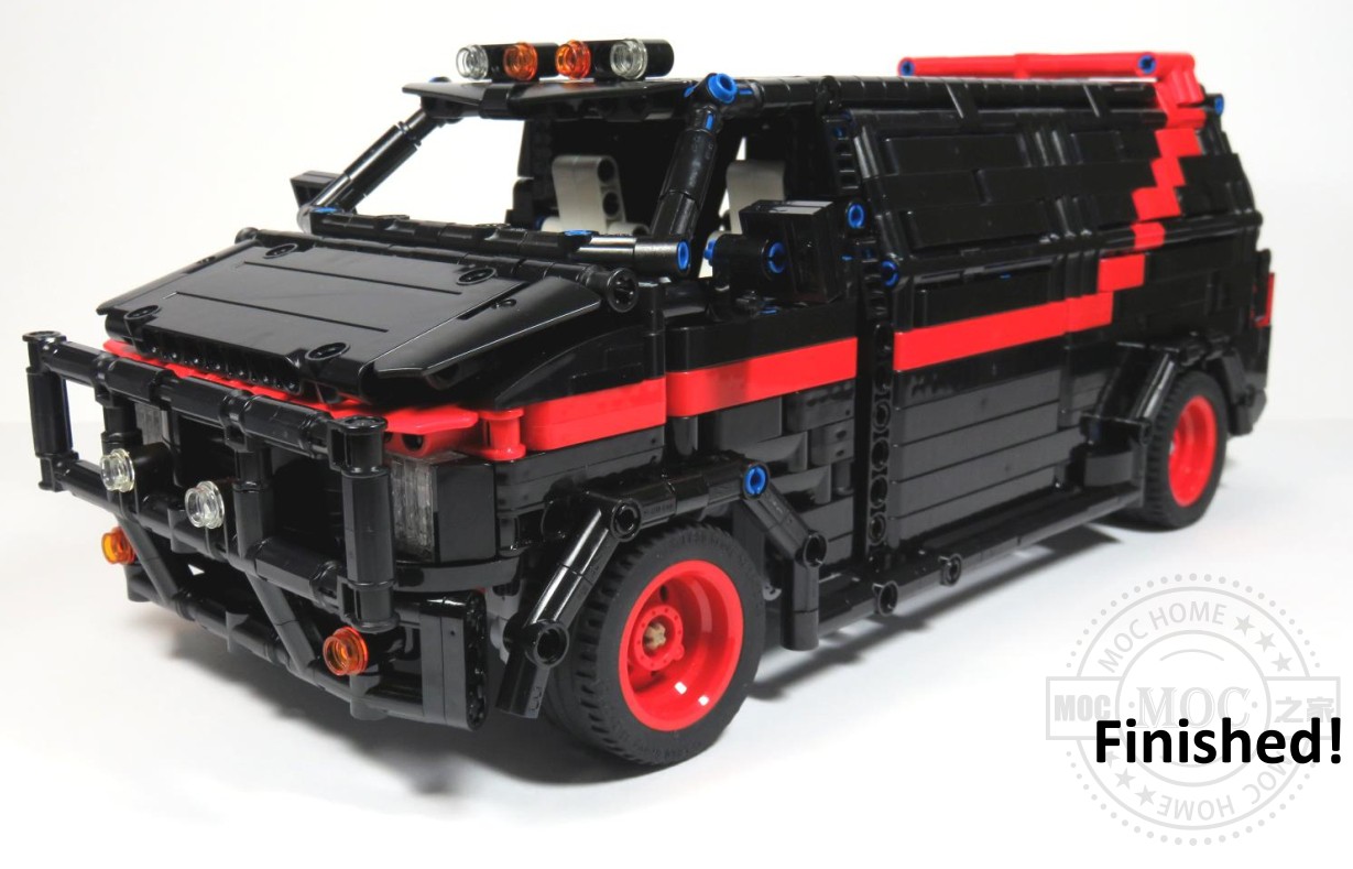 MOC-5945 A-Team Van by Chade