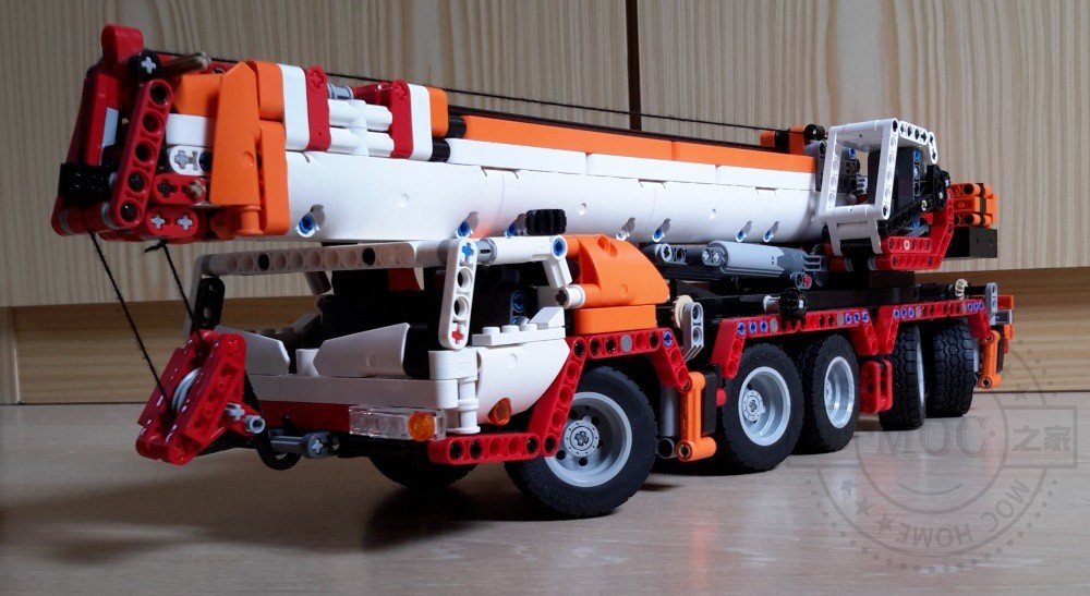 MOC-8316 Five-axle crane by ErikLeppen