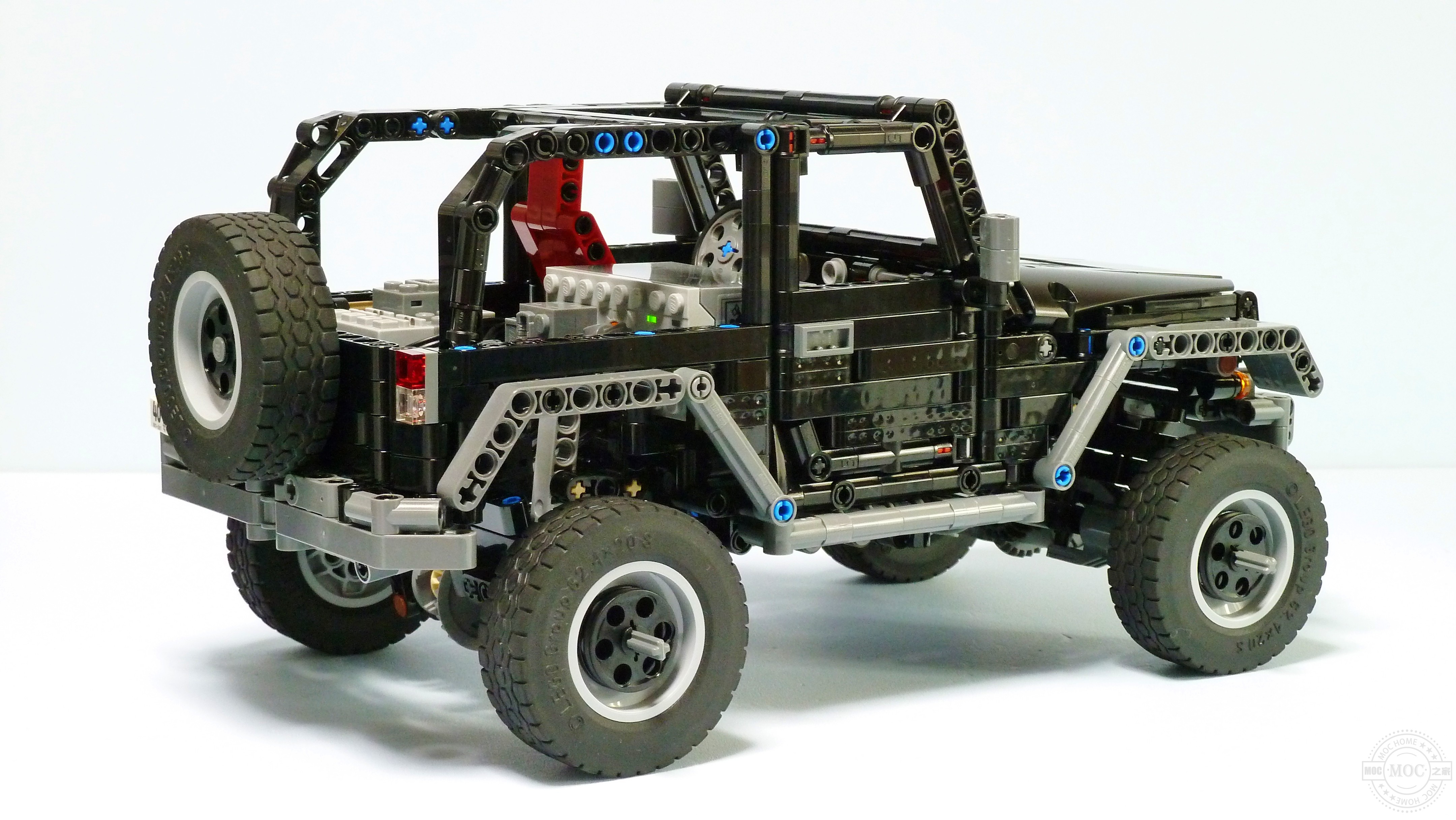 MOC-越野吉普车Jeep Wrangler