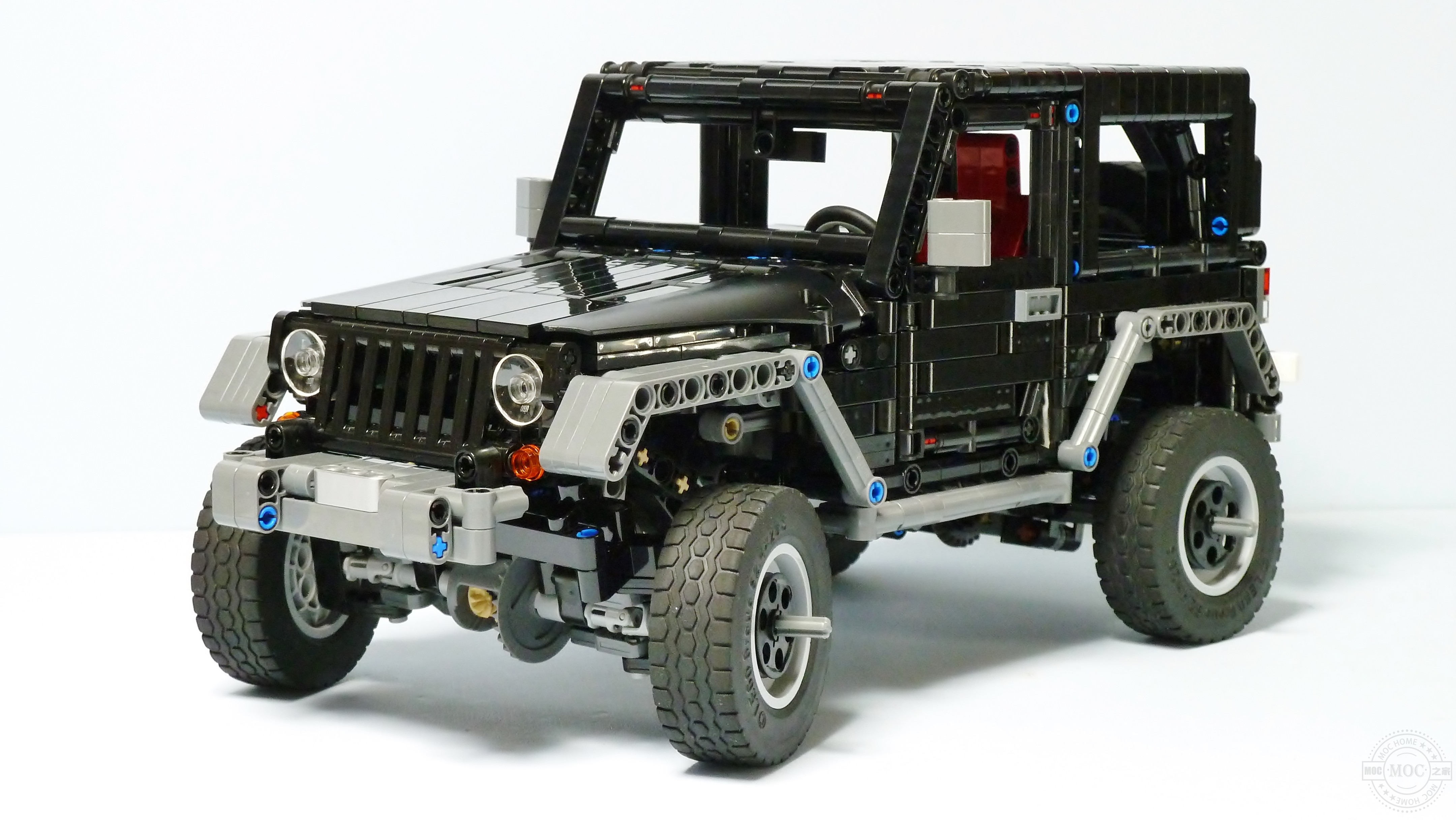 MOC-越野吉普车Jeep Wrangler