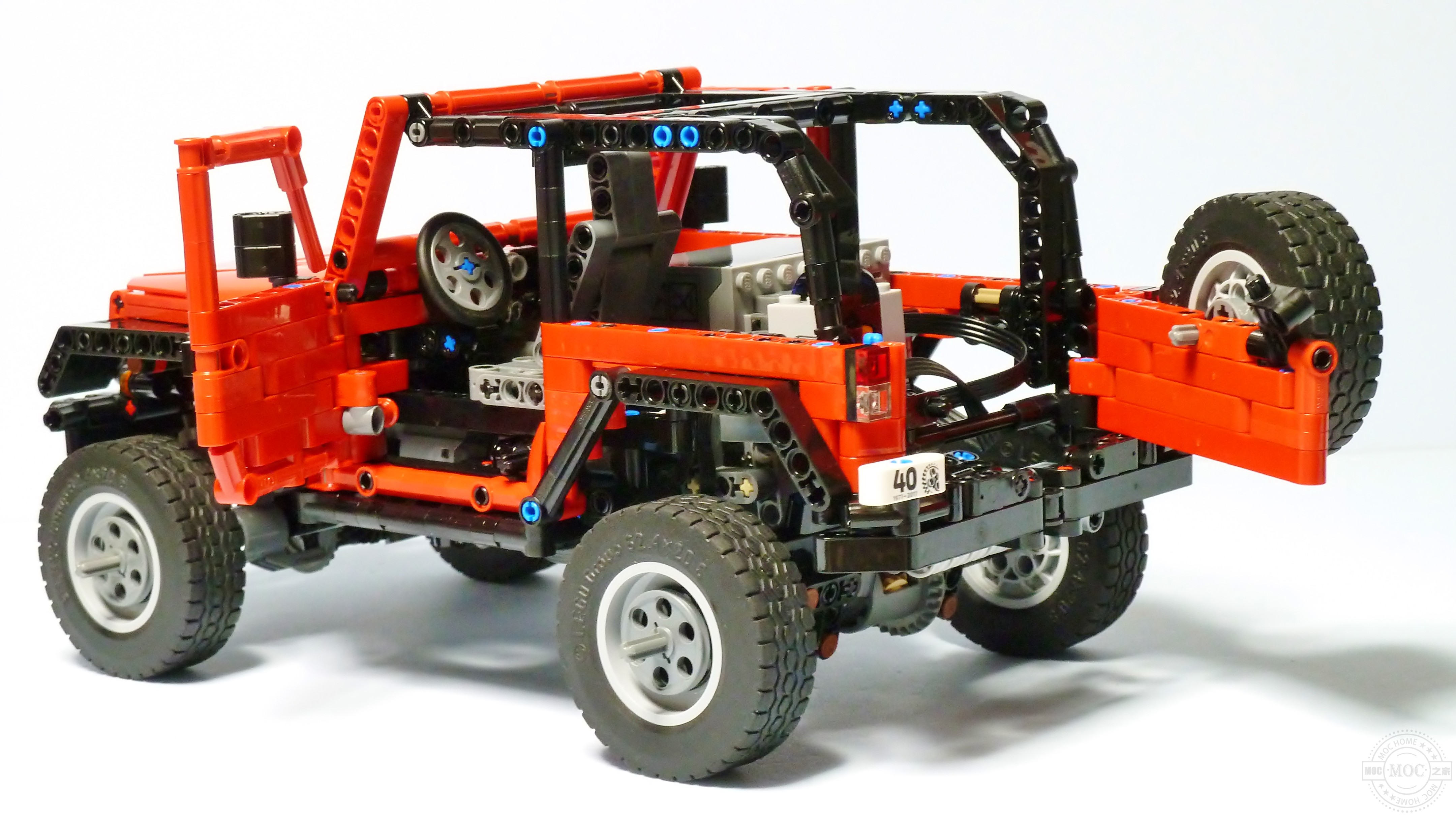 MOC-越野吉普车Jeep Wrangler