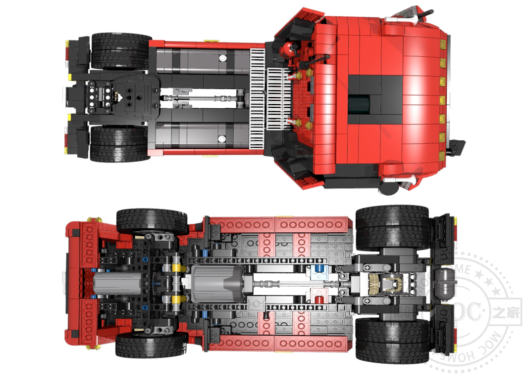 MOC-5648 梅赛德斯卡车头