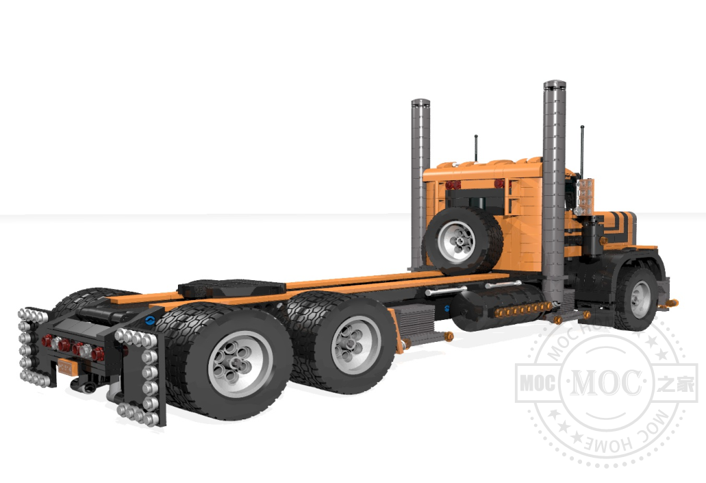 MOC-4533 Peterbilt 389 半挂卡车头