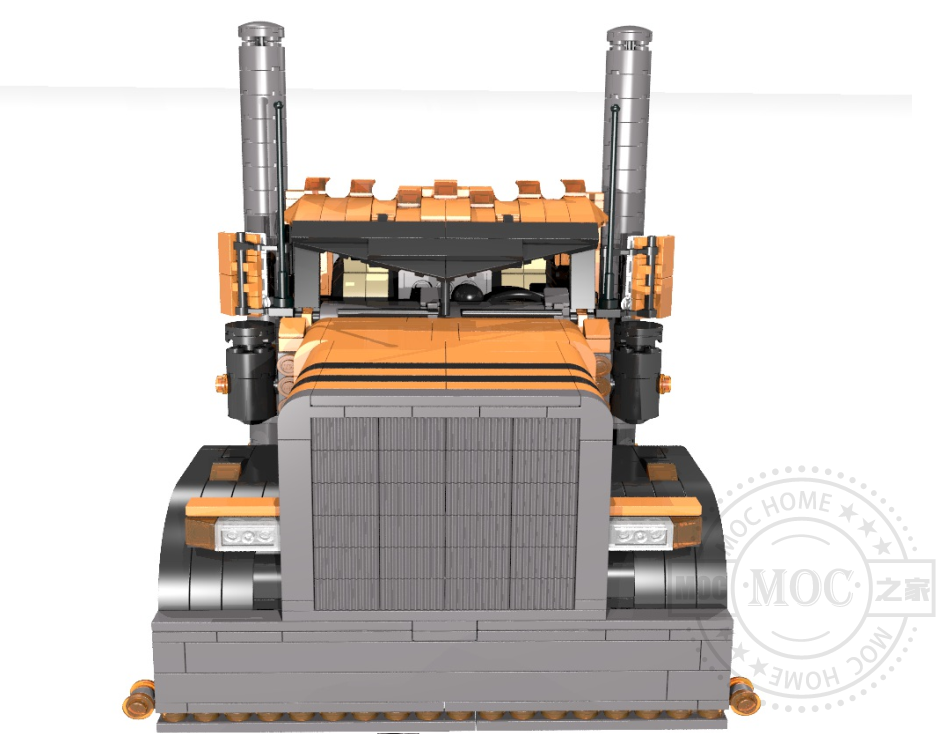 MOC-4533 Peterbilt 389 半挂卡车头