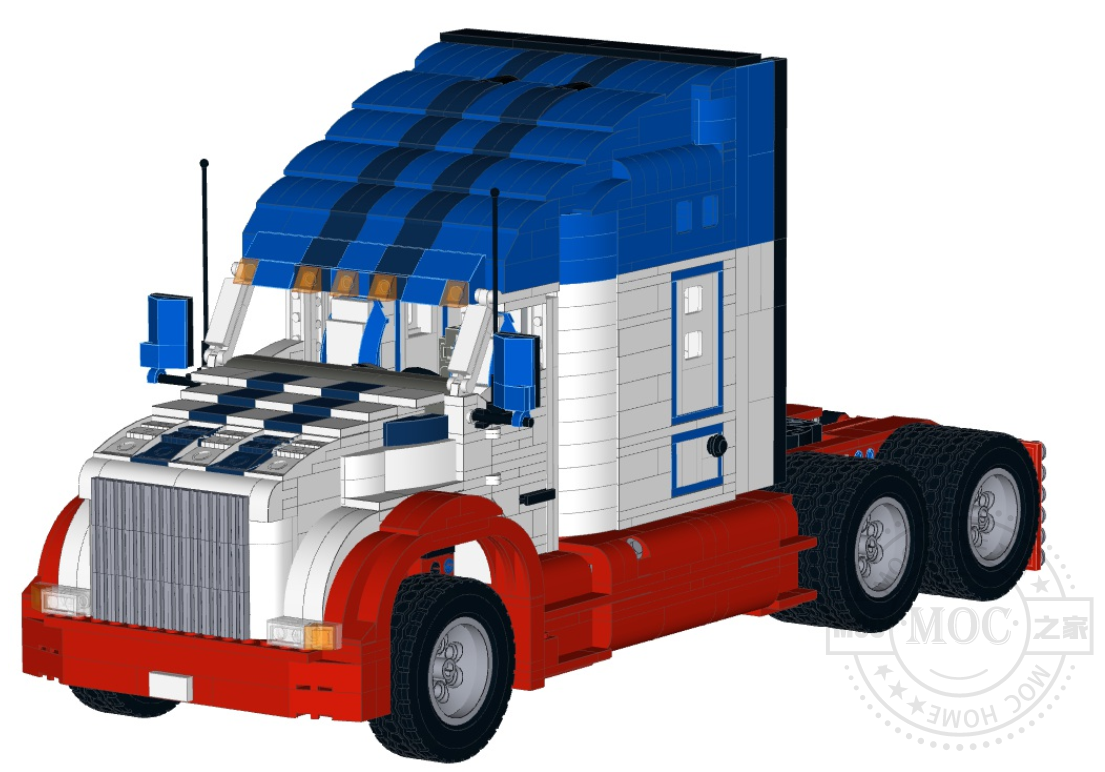 MOC-3125 T680半挂卡车