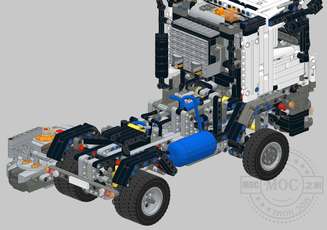 MOC-6228 奔驰重型卡车车头