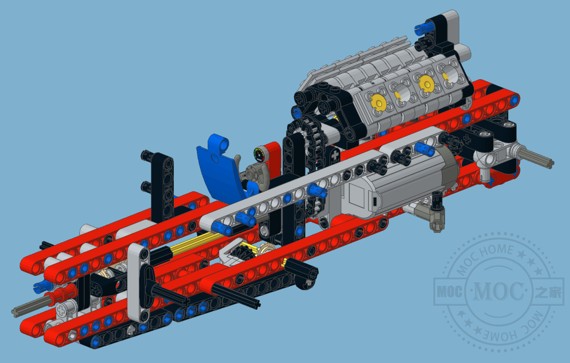 MOC-5884 越野赛车Dragster