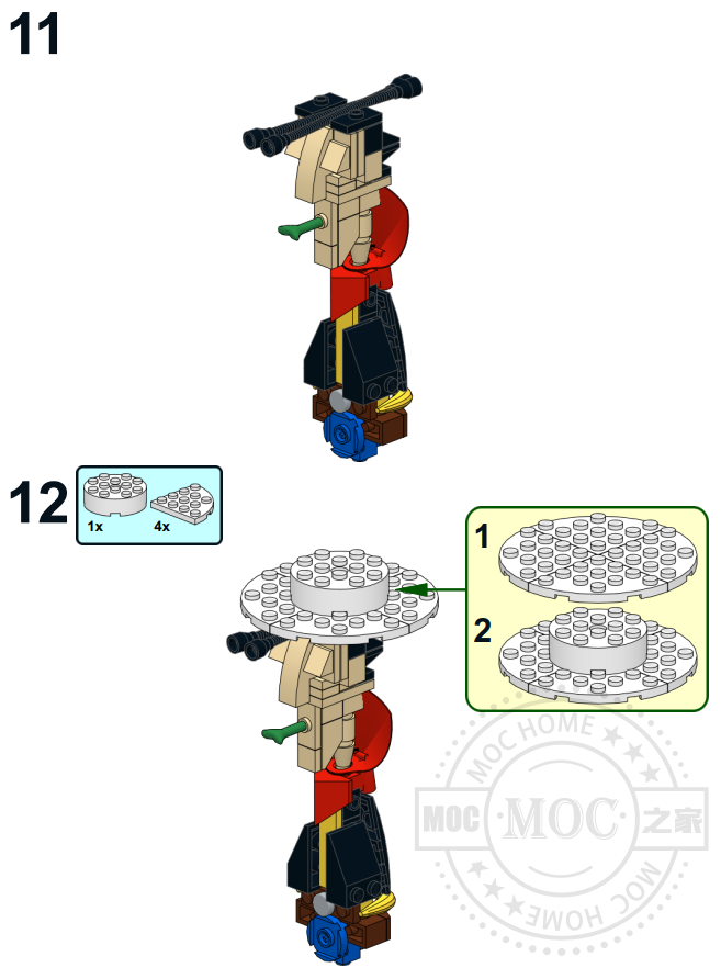 MOC-Luke 卡通牛仔小人