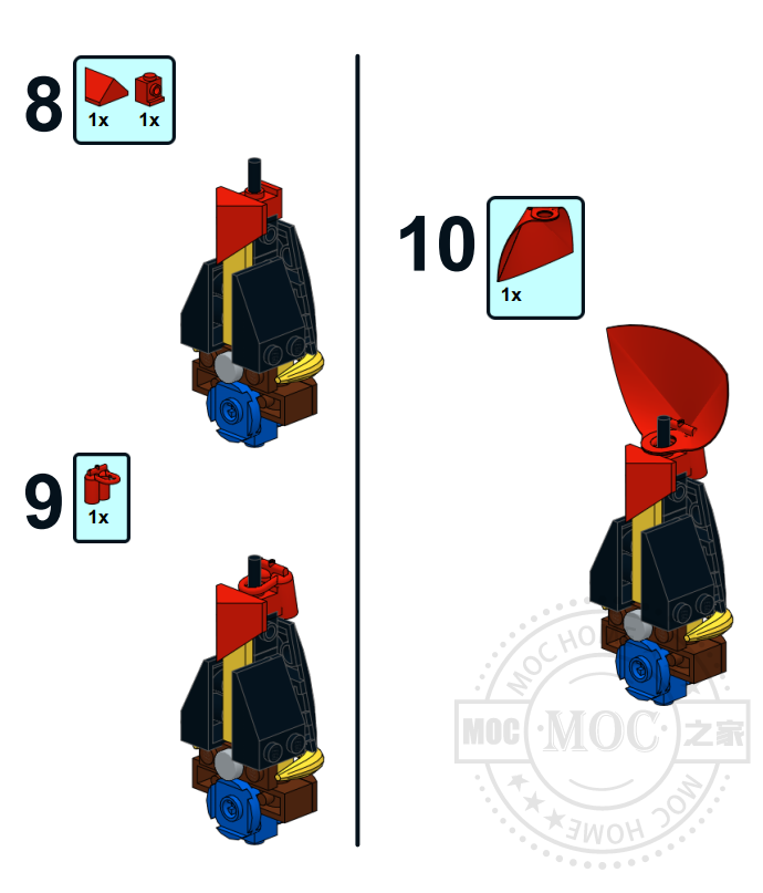 MOC-Luke 卡通牛仔小人