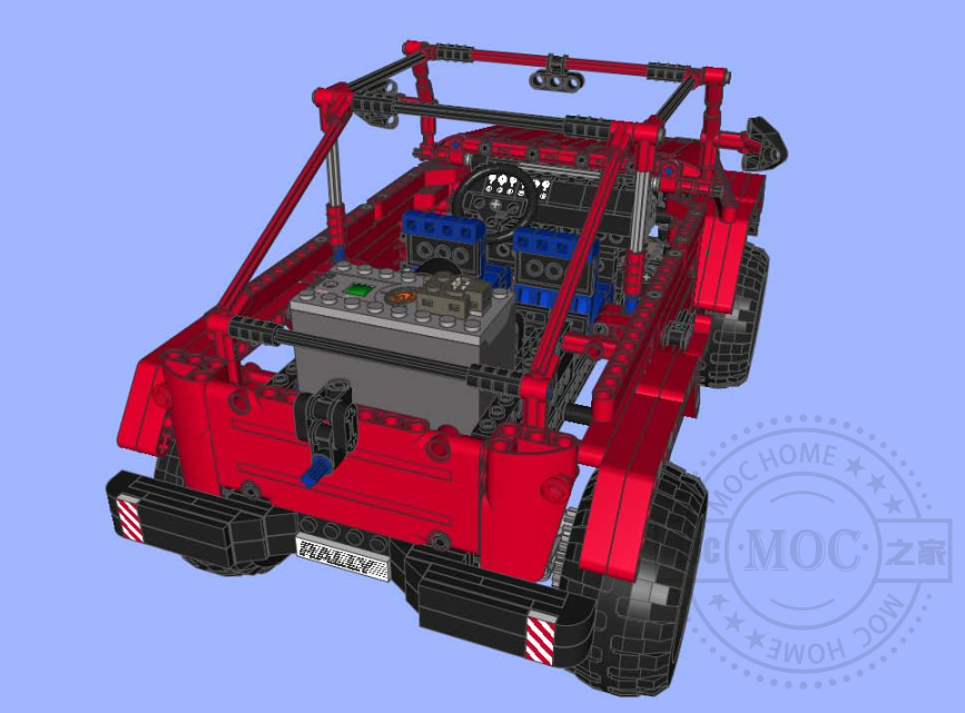 MOC-jeep牧马人越野吉普