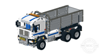 6X6全驱带中央差速锁自卸车 Dump Truck  for D3K