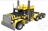 MOC-4691 Peterbilt 379 半挂卡车头